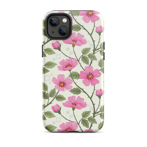 Sassy Florals iPhone Case Knitted Belle Boutique iPhone 14 Plus 