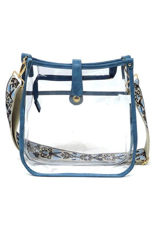 See Thru Guitar Strap Hobo Crossbody Bag Fashion World 