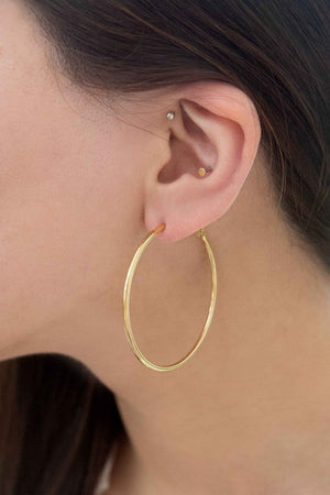 Simplicity Hoop Earrings Lovoda 