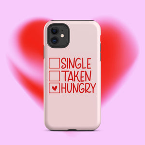 Single Taken Hungry iPhone Case - KBB Exclusive Knitted Belle Boutique iPhone 11 