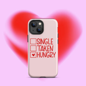 Single Taken Hungry iPhone Case - KBB Exclusive Knitted Belle Boutique iPhone 13 mini 
