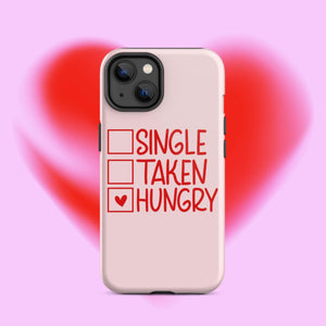 Single Taken Hungry iPhone Case - KBB Exclusive Knitted Belle Boutique iPhone 14 