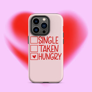 Single Taken Hungry iPhone Case - KBB Exclusive Knitted Belle Boutique iPhone 14 Pro 