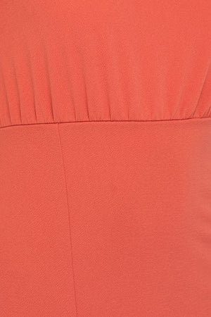 SLEEVELESS ONE SHOULDER FRONT SLIT DRESS Gilli 