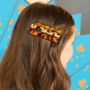 Slim Tortoise Hair Clip Set Ellison+Young 