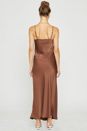 SMOCKED BACK MAXI DRESS Sans Souci 