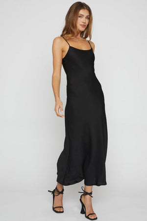 SMOCKED BACK MAXI DRESS Sans Souci 