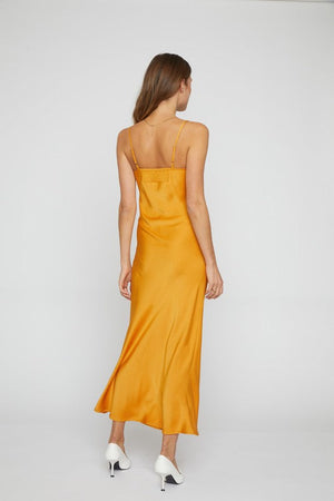 SMOCKED BACK MAXI DRESS Sans Souci 