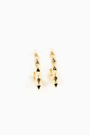 Spiked Hoop Earrings Lovoda 