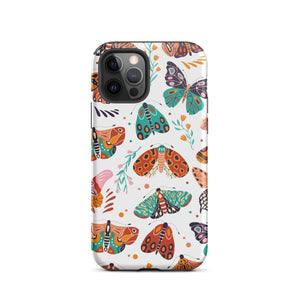 Spring Butterflies iPhone Case - KBB Exclusive Knitted Belle Boutique iPhone 12 Pro 
