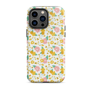 Spring Floral iPhone Case - KBB Exclusive Knitted Belle Boutique iPhone 14 Pro Max 