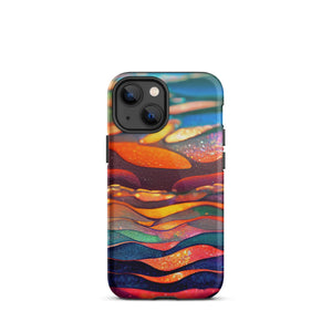Sunset iPhone Case - KBB Exclusive Knitted Belle Boutique iPhone 13 mini 