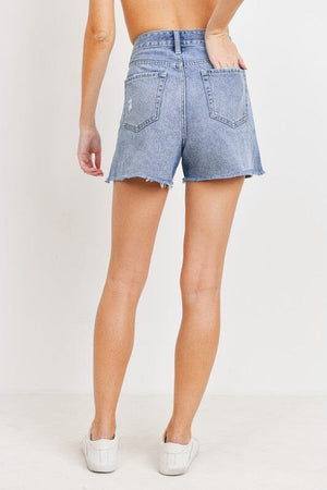 SUPER HIGH RISE JEAN SHORTS JUST USA JEANS 