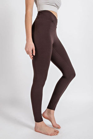 V WAIST FULL LENGTH LEGGINGS Rae Mode 