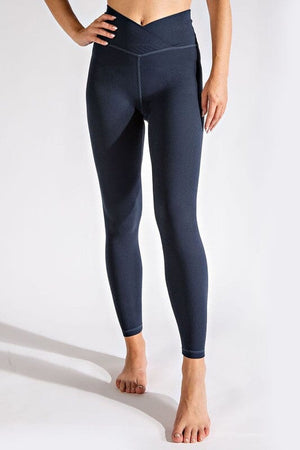 V WAIST FULL LENGTH LEGGINGS Rae Mode Nocturnal Navy S 