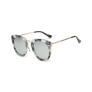 Women Oversize Cat Eye Fashion Sunglasses Cramilo Eyewear Grey OneSize 