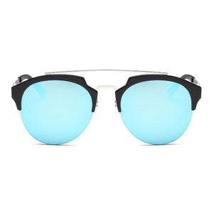 Women Round Cat Eye Fashion Sunglasses Cramilo Eyewear 