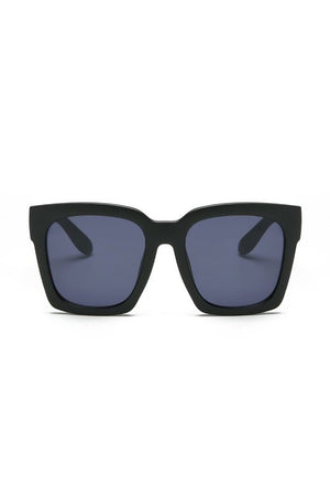 Women Square Oversize Fashion Sunglasses Cramilo Eyewear Matte Black OneSize 