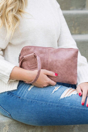 Wristlet Mini Clutch Aili's Corner Blush OneSize 