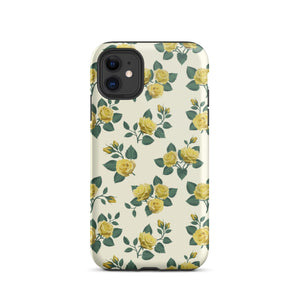 Yellow Roses iPhone Case Knitted Belle Boutique iPhone 11 