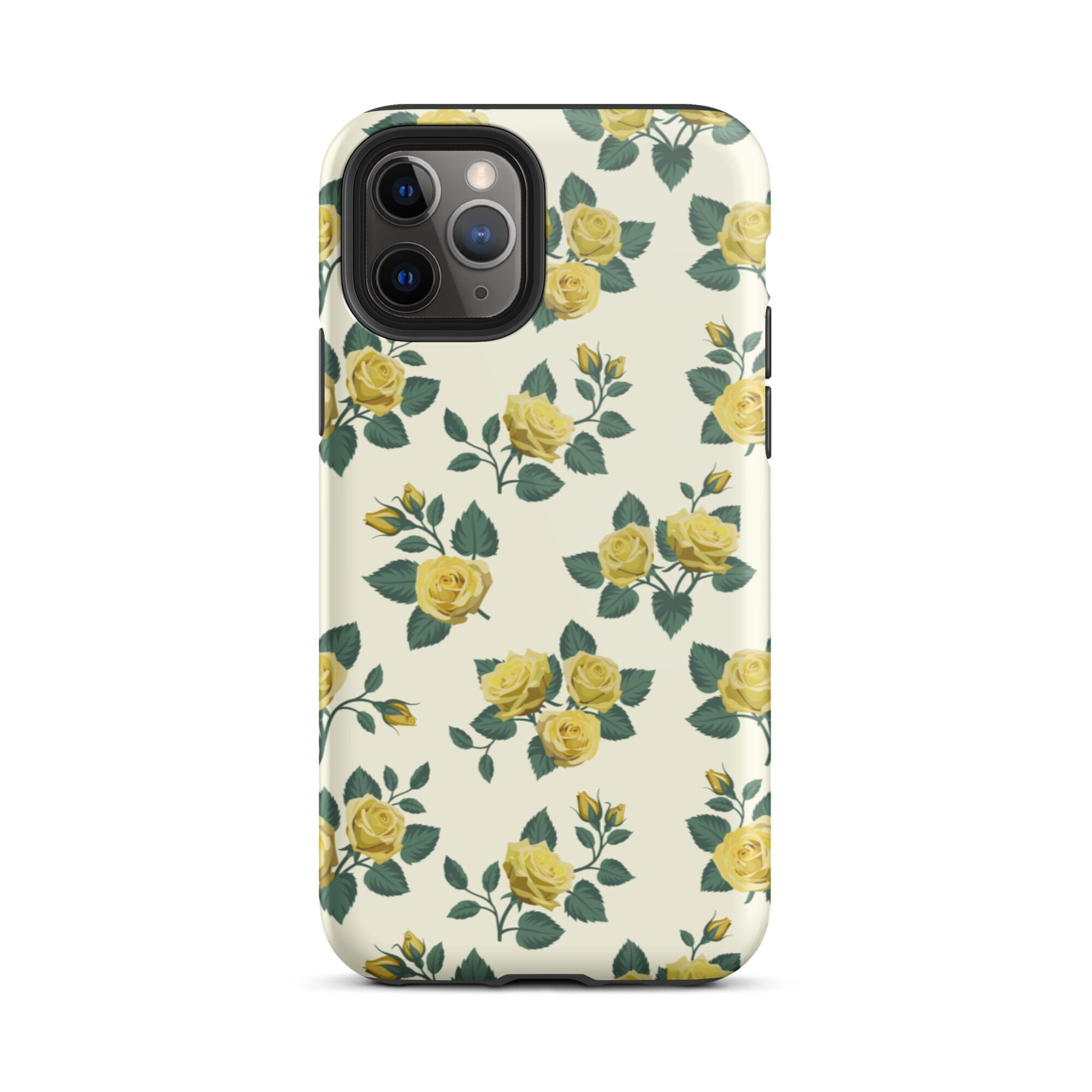 Yellow Roses iPhone Case Knitted Belle Boutique iPhone 11 