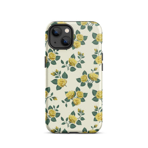 Yellow Roses iPhone Case Knitted Belle Boutique iPhone 13 